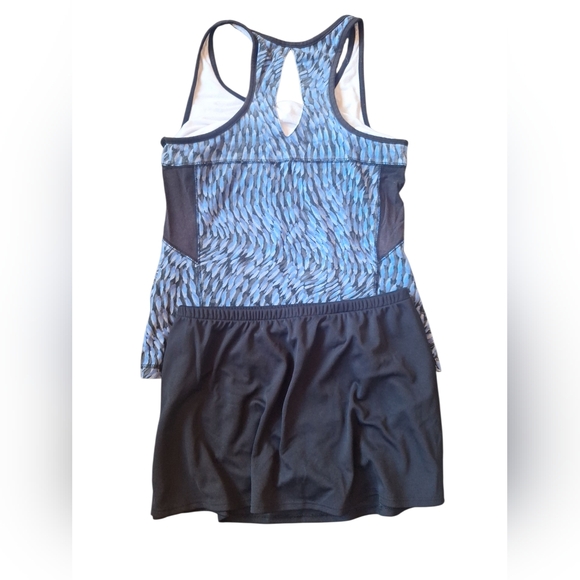 Everlast Sport Blue and Black Patterned Tank - Picture 2 of 11